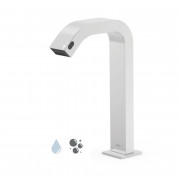 Кран для раковины Tres Electronic электронный на одну воду с автоматическим дозатором мыла хром 39210320