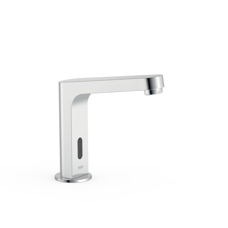 Смеситель для раковины Tres Electronic электронный хром 39210309