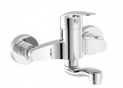 Смеситель для кухни Tres Kitchen настенный однорычажный хром 21632010