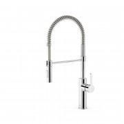 Смеситель для кухни Tres Kitchen однорычажный с выдвижной лейкой хром 03048501