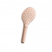 Душевая лейка Tres Eco-Drop Ø110 мм 3 режима АБС-пластик матовое розовое золото 29963112OPM