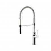 Змішувач для кухні Tres Kitchen одноважільний з висувною лійкою хром 03048501