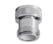 Регулятор потоку води для шланга Tres ½'' витрати води: 7,5 л/хв хром 23468301