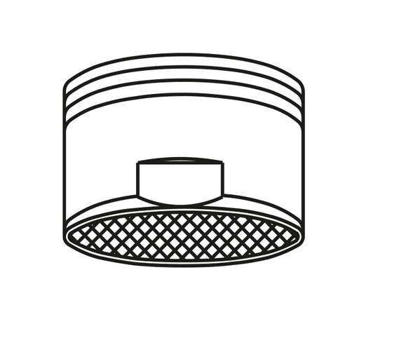 Аэратор для смесителя Tres 28 мм хром 9134674