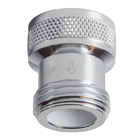 Регулятор потоку води для шланга Tres ½'' витрата води: 6 л/хв хром 23468303