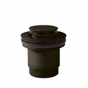 Донный клапан для раковины Tres Click-Clack Simple-Rapid черная бронза 24284002KMB