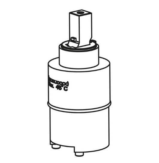 Картридж для смесителя Tres Mono-Term Ø 40 мм 29919505