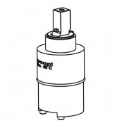 Картридж для змішувача Tres Mono-Term Ø 40 мм 29919505