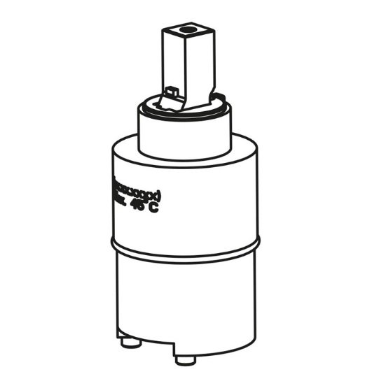 Картридж для змішувача Tres Mono-Term Ø 40 мм 29919505