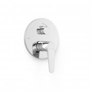 Змішувач для душу Tres Flat-Tres вбудований 2 споживача хром 20428110