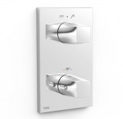 Термостат для душу Tres Therm-Box вбудований на 2 споживача хром 21125001