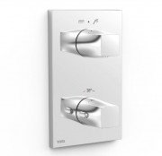 Термостат для душу Tres Therm-Box вбудований на 2 споживача хром 21125001