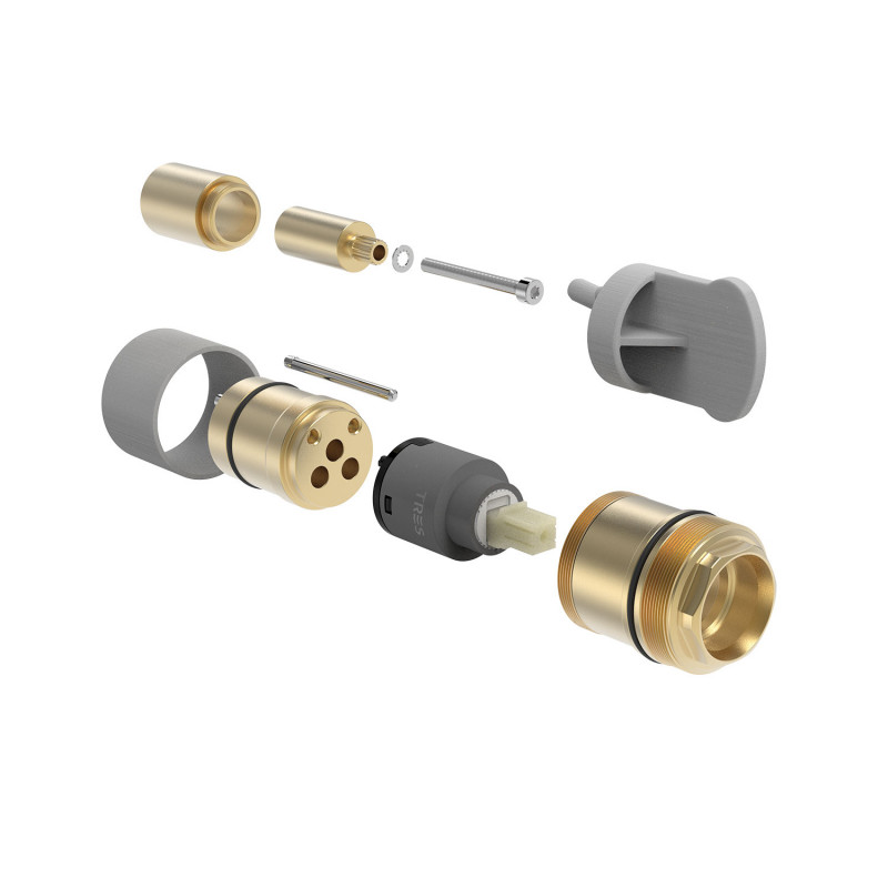 Комплект подовження для одноважільного 2-ходового змішувача вбудованого монтажу Tres Rapid-box 30 мм 29928010