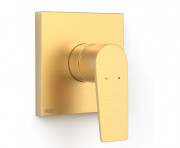 Смеситель для душа Tres Project встраиваемый 1 потребитель матовое золото 21127801OM