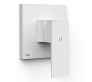 Змішувач для душу Tres Cuadro Exclusive 1 споживач матовий білий 10627801BM