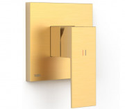 Смеситель для душа Tres Cuadro Exclusive встраиваемый 1 потребитель матовое золото 10627801OM