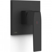 Смеситель для душа Tres Slim Exclusive встраиваемый 1 потребитель матовый черный 20227801NM