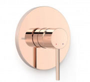 Смеситель для душа Tres Study Exclusive встраиваемый 1 потребитель розовое золото 26227801OP