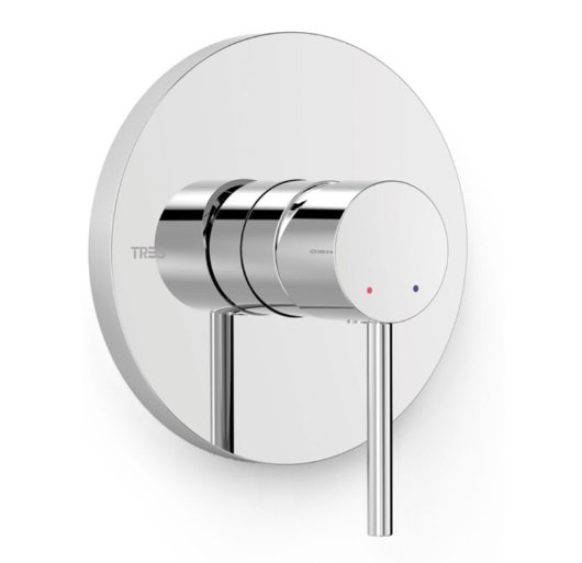 Смеситель для душа Tres Study Exclusive встраиваемый 1 потребитель хром 26227801