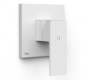 Смеситель для душа Tres Cuadro Exclusive встраиваемый 1 потребитель матовый белый 10627801BM