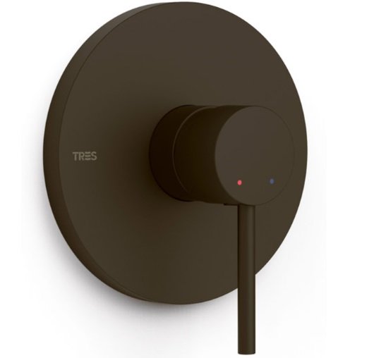 Смеситель для душа Tres Study Exclusive встраиваемый 1 потребитель черная бронза 26227801KMB