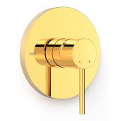 Смеситель для душа Tres Study Exclusive встраиваемый 1 потребитель золото 26227801OR