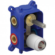 Скрытая часть смесителя для душа Tres Rapid-Box видимые детали матовый белый 20828101BM