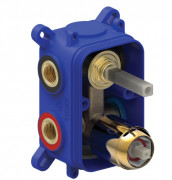 Скрытая часть смесителя для душа Tres Rapid-Box видимые детали золото 20828101OR