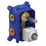 Скрытая часть смесителя для душа Tres Rapid-Box видимые детали матовый белый 20828102BM