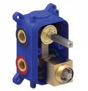 Скрытая часть смесителя для душа Tres Rapid-Box видимые детали золото 20828102OM