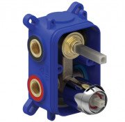 Скрытая часть смесителя для душа Tres Rapid-Box видимые детали хром 20828101