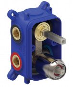 Скрытая часть смесителя для душа Tres Rapid-Box видимые детали сталь 20828101AC