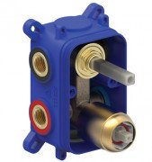 Скрытая часть смесителя для душа Tres Rapid-Box видимые детали матовое золото 20828101OM