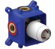 Скрытая часть смесителя для душа Tres Rapid-Box видимые детали матовый белый 20827801BM