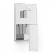 Смеситель для душа Tres Cuadro Exclusive встраиваемый 2 потребителя хром 10628101