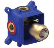 Скрытая часть смесителя для душа Tres Rapid-Box видимые детали матовое золото 20827801OM