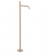 Смеситель для раковины Tres Study Exclusive напольный матовое розовое золото 26285302OPM