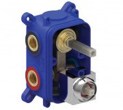 Скрытая часть смесителя для душа Tres Rapid-Box видимые детали хром 20828102