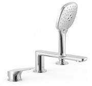 Смеситель на борт ванны Tres Canigo на 3 отверстия хром 21716103