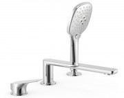 Змішувач на борт ванни Tres Canigo на 3 отвори хром 21716101