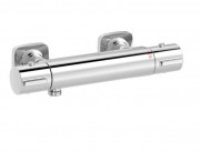 Термостат для душа Tres Canigo Plus двухвентильный хром 21816401