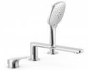 Смеситель на борт ванны Tres Canigo на 3 отверстия хром 21716101