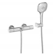 Термостат для ванної Tres Canigo з душовим гарнітуром хром 21717409