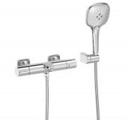 Термостат для ванной Tres Canigo Plus с душевым гарнитуром хром 21817409