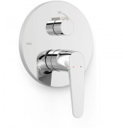 Змішувач для душу Tres Flat-Tres вбудований 2 споживача хром 20428101