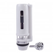 Зливний механізм для бачка унітазу Tres подвійний змив із кнопкою хром 25477005