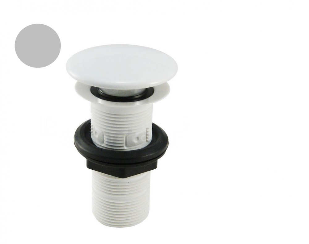 Донний клапан для раковини ArtCeram з керамічною накладкою сірий ACA038 34;00