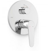 Смеситель для душа Tres Flat-Tres встраиваемый 2 потребителя хром 20428101