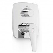 Смеситель для душа Tres Canigo Plus встраиваемый 2 потребителя хром 21828101