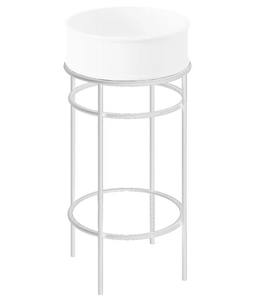 Консоль под раковину Artceram Vogue на 44 см металл белый матовый ACA058 05